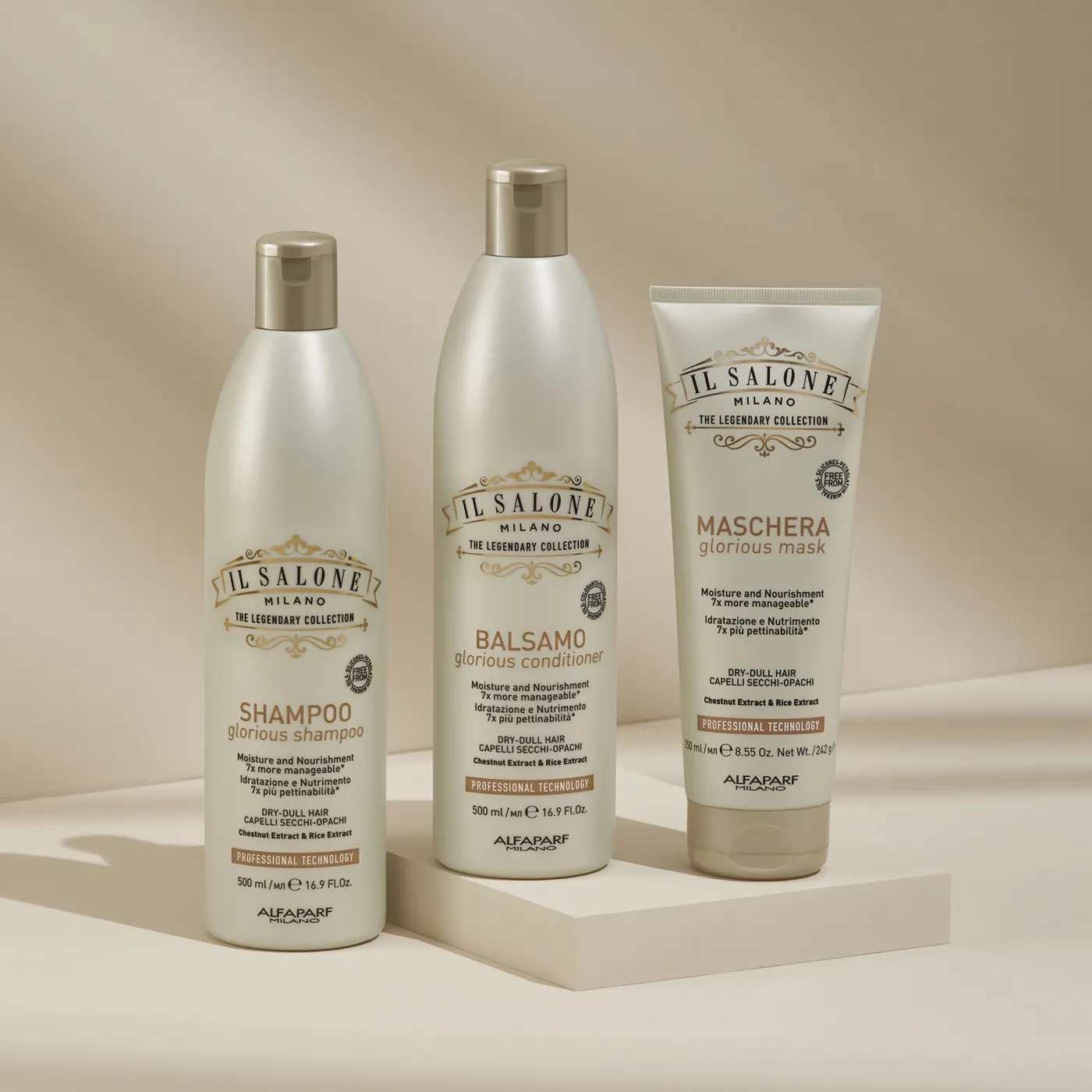 Grupagem de produtos Glorious
